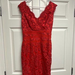 Tadashi Shoji Pink Lace Cocktail Dress